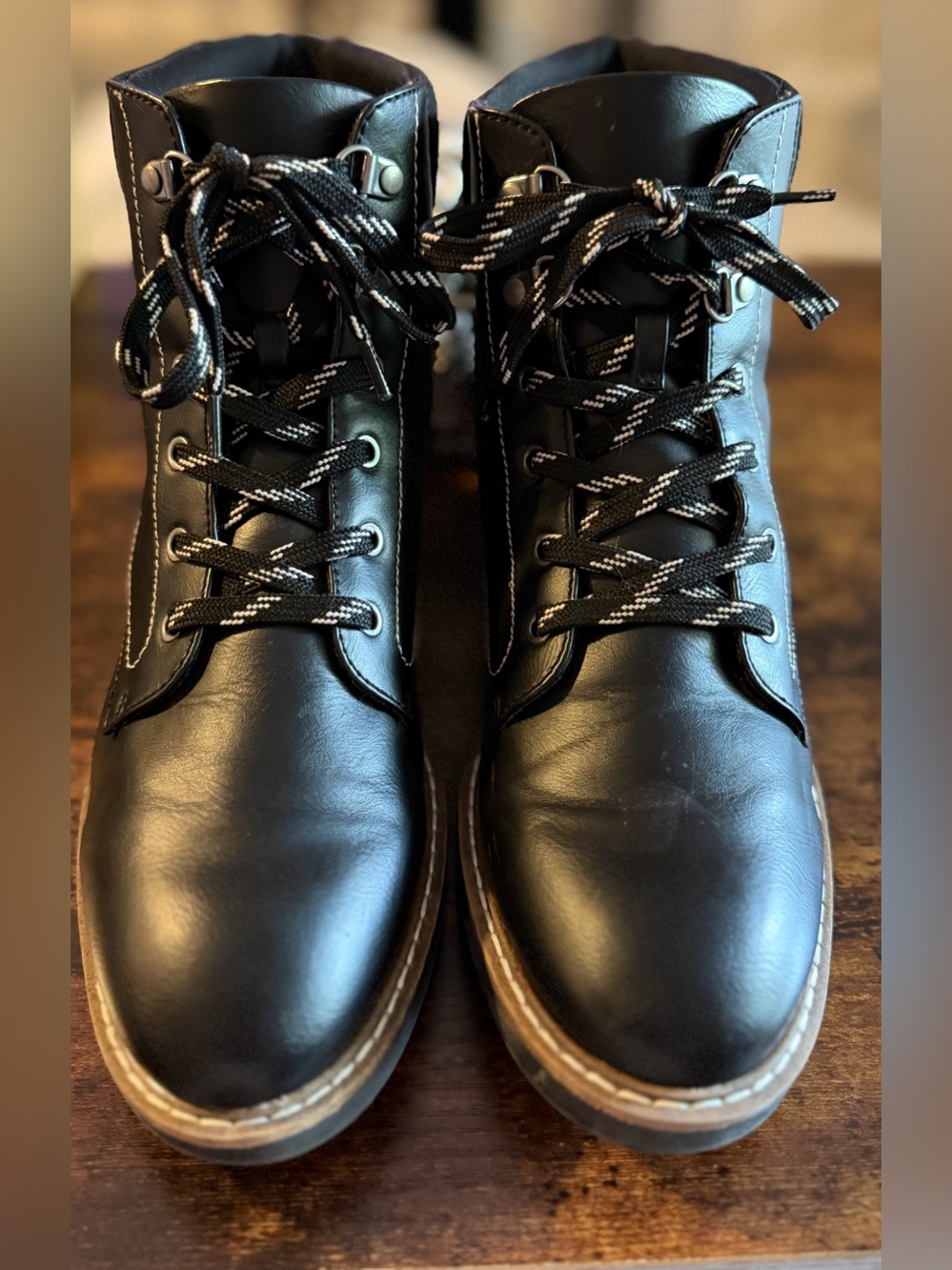 Women's St. John's Bay Black Landson
Moto/Combat/Hiker Boots